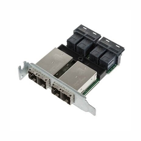 SUPERMICRO 16-port Mini SAS HD Int-to-Ext cable adapter - low profile