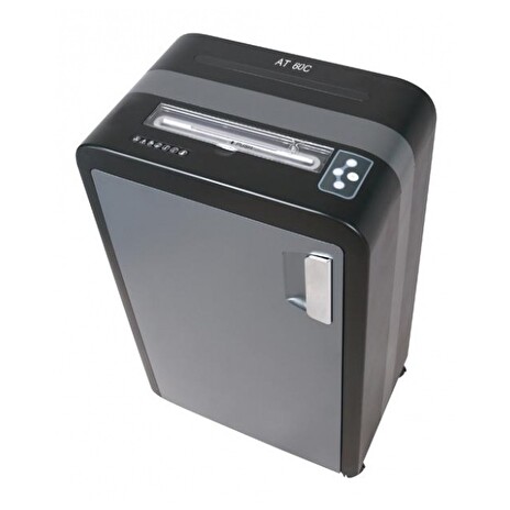 Skartovač AveTECH AT-60C DIN 3, 3,8x40mm, 22 listů, 35l, CD+DVD, Credit Card, Sponky, NBÚ