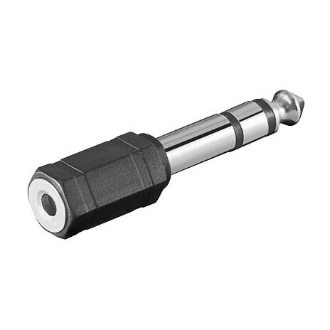 PremiumCord Adaptér stereo jack 6.3 - 3.5 M/F