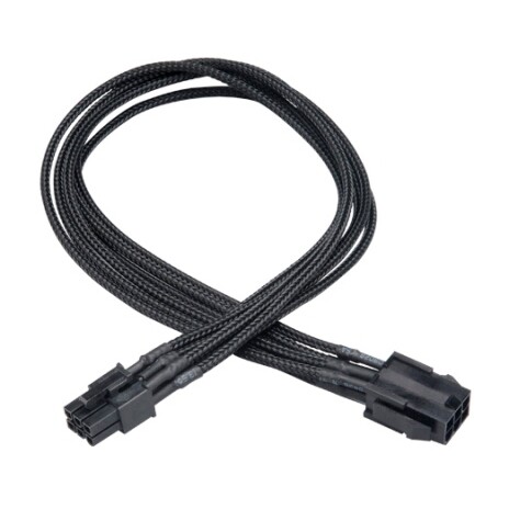 AKASA kabel prodlužovací FLEXA V6/ prodloužení napájecího 6pin kabelu pro VGA/ 40cm
