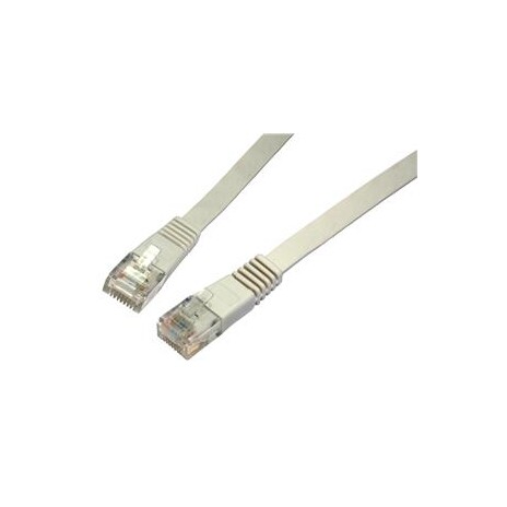 SOLARIX patch kabel plochý CAT5E UTP LSOH 10m šedý