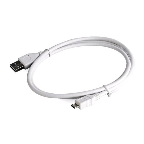 GEMBIRD CABLEXPERT Kabel USB A Male/Micro USB Male 2.0, 0,5m, White, High Quality
