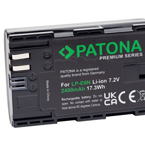 PATONA baterie pro foto Canon LP-E6N 2400mAh Li-Ion Premium