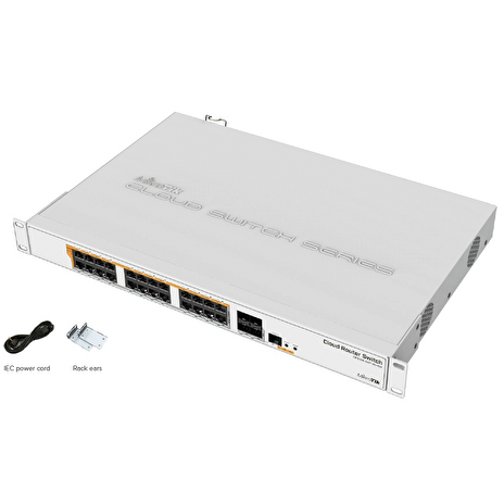 MIKROTIK CRS328-24P-4S+RM 24-port Gigabit Cloud Router Switch