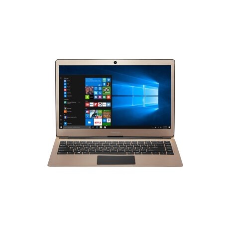 Prestigio Smartbook 133S - 13.3" FullHD, N3350,3GB,32GB + 120GB SSD, Wifi, BT, USB 3, Win10 Home, Kovový, Gold