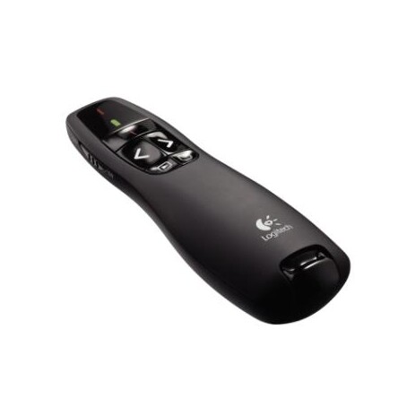 LOGITECH Presenter R400/ bezdrátový/ 2,4 GHz/ USB/ červené laser ukazovátko