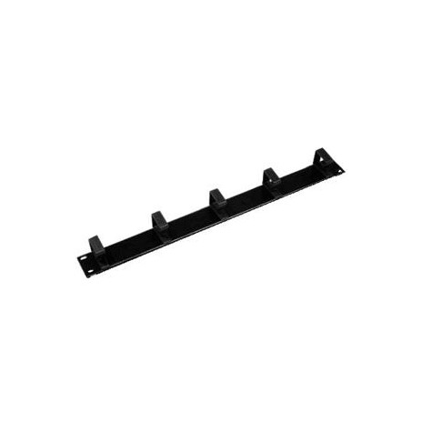 19" vyvazovací panel 1U 5x malé měkké plast. oko