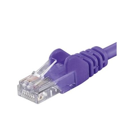 Patch kabel UTP RJ45-RJ45 level CAT6, 1m, fialová