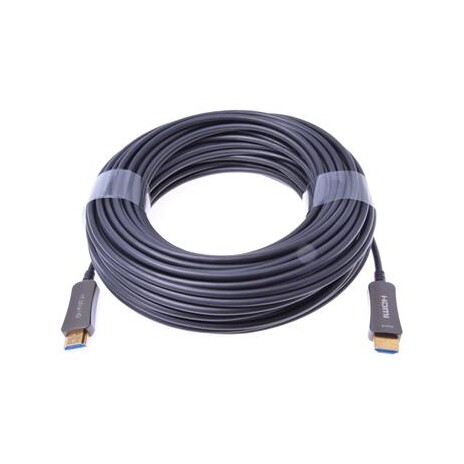 PremiumCord optický fiber High Speed with Ether. 4K@60Hz kabel 20m, M/M, zlacené konektory