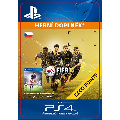 ESD CZ PS4 - 12,000 FIFA 16 Points