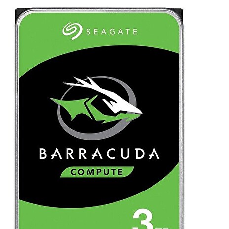 Seagate BarraCuda 3,5" - 3TB/7200rpm/SATA-III/64MB