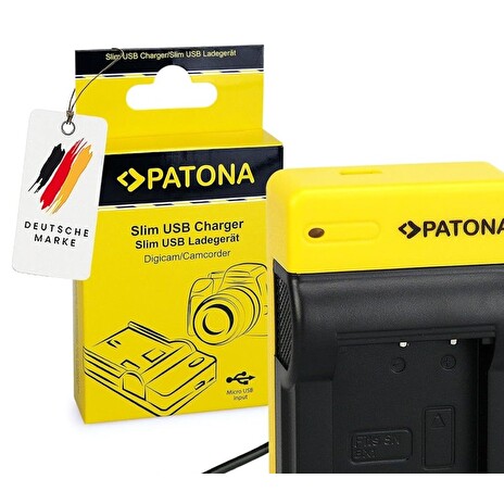PATONA nabíječka Foto Sony NP-BX1 slim, USB