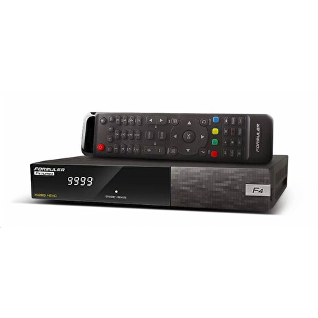 Satelitní přijímač FORMULER F4 TURBO Combo HEVC H.265, DVB-S/S2/T/T2/C, FullHD, CI, CA, Enigma 2