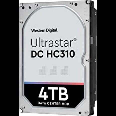 Western Digital Ultrastar DC HC310 / 7K6 3.5in 4TB 256MB SAS 512E SE