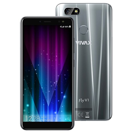 VIVAX Fly V1 - gray 5,47" HD IPS/ 32GB/ 3GB RAM/ LTE/ 13Mpx + 8Mpx/ Android 8