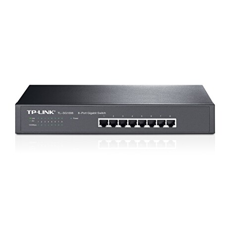 TP-Link TL-SG1008 - Switch 8x RJ45 10/100/1000Mbps, 19'' Rackmount