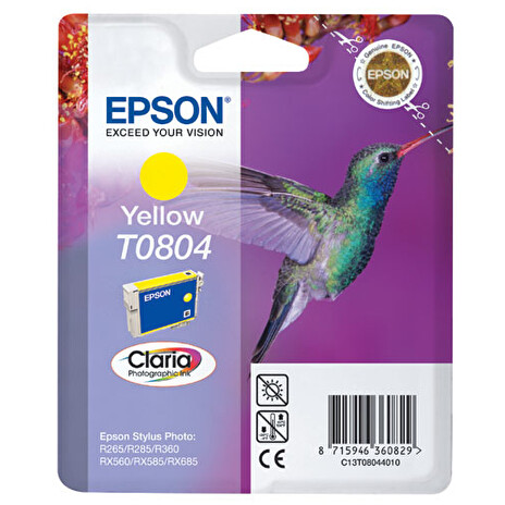 R265/360,RX560 Yellow Ink cartridge (T0804)