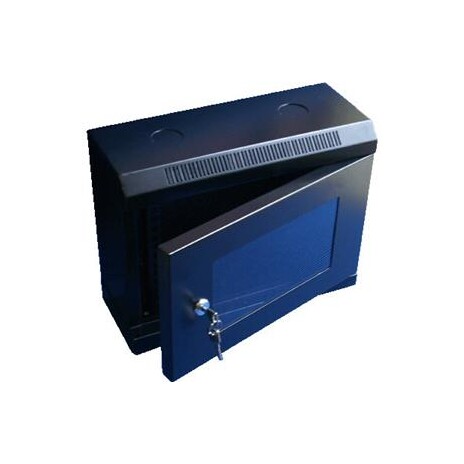 10" rack jednodílný 6U/280 DATACOM černý Skl.dv.