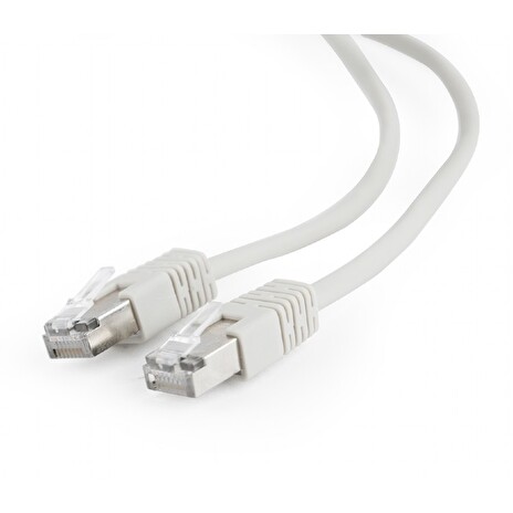 GEMBIRD Eth Patch kabel cat5e FTP, 25cm, šedý
