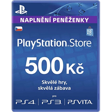 PlayStation Live Cards Hang 500Kč - pouze pro CZ PS Store
