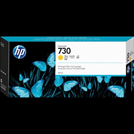 HP Ink Cartridge 730/Yellow/300 ml