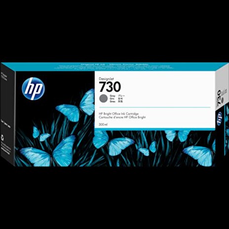 HP Ink Cartridge 730/Grey/300 ml