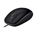 Logitech B110 Silent - Myš - pravák a levák - optický - 3 tlačítka - kabelové - USB