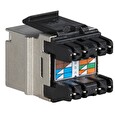 Solarix Keystone CAT6 STP RJ45 černý pro kleště SXKJ-NA-BU