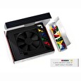 COL Noctua NF-F12 PWM chromax.black.swap, ventilátor 120x120x25 mm