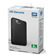 WD 2TB HDD WD Elements Portable/ Externí 2,5"/ USB 3.0/ Černý