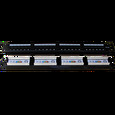 DATACOM Patch panel 24x RJ-45,Cat5e UTP,1U, 19" Dual