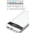 Viking POWER BANK PN-961PD QC3.0 10000mah, QUICK CHARGE 3.0, Černá