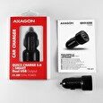 AXAGON PWC-QC5, QUICK a SMART nabíječka do auta, 2x port QC3.0/AFC/FCP + 5V-2.6A, 31.5W