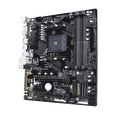 GIGABYTE MB Sc AM4 GA-AB350M-DS3H V2, AMD B350, 4xDDR4, VGA, mATX - repair (bez příslušenství)
