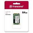 Transcend Industrial SSD MSA230S 64GB, mSATA, SATA III, 3D TLC