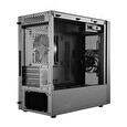 Cooler Master case MasterBox NR400, 2x USB3.0, Micro-ATX/Mini-ITX, Mini Tower, černá, bez zdroje