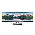 Monitor Philips 499P9H/00 49'', Dual Quad HD, panel VA, DP/HDMI; USB, speakers