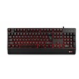 C-TECH Klávesnice KB-104BK, USB, 3 barvy podsvícení, černá, CZ/SK