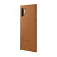 Samsung Kožený zadní kryt pro Galaxy Note10+ Camel
