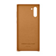 Samsung Kožený zadní kryt pro Galaxy Note10 Camel