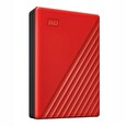 WD My Passport portable 4TB Ext. 2.5" USB3.0 Red