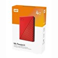 WD My Passport portable 4TB Ext. 2.5" USB3.0 Red
