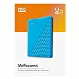 WD My Passport portable 2TB Ext. 2.5" USB3.0 Blue