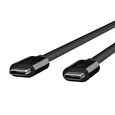 Belkin CABLE,THUNDERBOLT 3 USB-C, 0,8m, 5A, 100W, černý