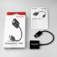 AXAGON RVD-VGN, DisplayPort -> VGA redukce / adaptér, FullHD, 1920*1200