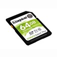 Kingston paměťová karta 64GB Canvas Select Plus SD UHS-I (čtení/zápis: 100/85MB/s)