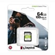 Kingston paměťová karta 64GB Canvas Select Plus SD UHS-I (čtení/zápis: 100/85MB/s)