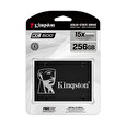 Kingston SSD 256GB KC600 SATA III 2.5'' 3D TLC SM2259 (čtení/zápis: 550/500Mb/s)
