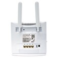 STRONG 4G LTE router 300/ Wi-Fi standard 802.11 b/g/n/ 300 Mbit/s/ 2,4GHz/ 4x LAN (1x WAN)/ USB/ SIM slot/ bílý