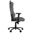 Arozzi herní židle VERNAZZA Soft Fabric Ash/ povrch Elastron/ popelavá
